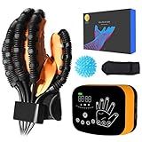 Upgraded Rehabilitation Robotic Gloves for Hempiplegia Stroke Paralysis Arthriti Patient Physical Reabilitech, Finger and Hand Function Workout Recovery Device.