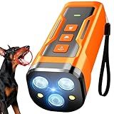 Dog Bark Deterrent Devices, 3X Ultrasonic Anti Barking Device for Dogs, 33 FT Range Barks No More Indoors Neighbor Outdoors Safe & Humane Compact Box Bark Control for Dog Training Behavior Correct