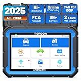 TOPDON ArtiDiag Pro OBD2 Scanner Diagnostic Tool, ECU Coding, Bidirectional Scan Tool with 35+ Services, V.A.G Guided, FCA SGW/R.e.Nault, Can FD DoIP/All Systems