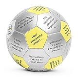 Trainers Warehouse Get Happy at Work Thumball 6" | Team Building Activities - Create a Positive Workplace. Promote Optimisim & Happy Conversations | 32 Prompts