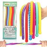 Sensory Autism Toys for Kids - Textured Stretchy Fidget Toys for Stress - Sensory Toys Special Needs for Autistic Toddlers Boys Girls Easter Baskets Stuffers Gifts, Treasure Prizes Classroom