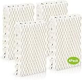 WXFANA 4 Pack WF813 Humidifier Filters Wick Replacement Compatible with ReliOn RCM-832 RCM-832N WF813 DH832 ProCare PCWF813 Equate EQWF813 EQ-2119-UL Duracraft DH-830 Cool Mist Humidifier Filters