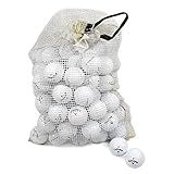 Callaway Assorted Models Recycled B/C Grade Golf Balls (72-Piece), White, Packaging May Vary