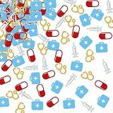 Medical Grad Confetti, 120 pcs Graduation Confetti for Table Decor