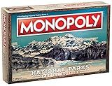 Monopoly National Parks 2020 Edition | Featuring Over 60 National Parks from Across The United States | Iconic Locations Such as Yellowstone, Yosemite, Grand Canyon, and More | Licensed Monopoly Game