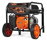 WEN 5600-Watt Portable Generator, 224cc, Transfer-Switch and RV-Ready (GN5600)