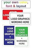 Custom Sign, Personalize it with your own Choice of Colors, Fonts. Heavy-Duty Rust-Free Commercial Grade Plastic Sign, 10"x14" .063"