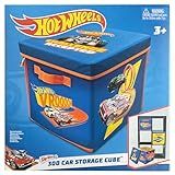 Tara Toy ZipBin 300 Car Storage Cube & Playmat - Holds 300 Cars, Durable Toy Organizer for Kids Age 3+, Playmat and Storage Solution