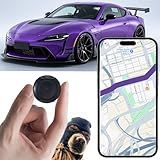 GPS Tracker for Vehicles,Car GPS Tracker Portable Real Time Magnetic GPS Tracking Device, Full Global Coverage Location Tracker for Car,kids,dogs,Trucks/Person. No Subscription Required/No Monthly Fee