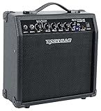 Rockville G-AMP 20W Guitar Amplifier Combo with Bluetooth, Delay, Dual Guitar Inputs, Clean/Overdrive, EQ Controls, Portable for Practice and Small Gigs