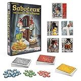 Amigo Games Saboteur The Mother Lode Bonus Pack Strategy Card Game – Includes Saboteur, Saboteur 2 & Secret Collectors’ Card – Perfect for Family Game Nights for Kids & Adults Age 8 & Older