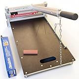 13" Pro Laminate/Vinyl Floor Cutter with Floor Installation Kit, 15°/30°/ 45° Instant Cuts in One Step, Cuts Laminate Floor, Engineer Wood, LVP/T, VCT, SPC, WPC, Rigid core, Siding & More;