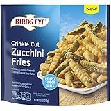 Birds Eye Crinkle Cut Zucchini Fries, Frozen Vegetable Snack, 12 OZ Bag
