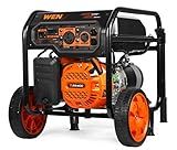 WEN 5600-Watt Portable Generator, 224cc, Transfer-Switch and RV-Ready (GN5600)
