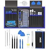 XOOL 82 in 1 Precision Screwdriver Set, Magnetic Electronics Repair Tool Kit with Flexible Shaft and Extension Rod, Compatible for PC, Laptop, iPhone, PS4, PS5, Xbox, Camera, Computer, Tablet
