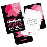 Connection Deck Card Game for Couples - Connecting and Revealing Questions to Ignite A Deeper Relationship - Perfect for Anniversary, Date Night & More (100 Cards)
