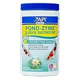 API POND-ZYME SLUDGE DESTROYER Pond Cleaner With Natural Pond Bacteria And Barley, 1-Pound Container