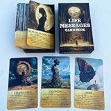 GZXINKE Life Messages Oracle Deck, 54 Spiritual Wisdom Oracle Cards, Oracle Cards for Beginners, Embrace Your Inner Light and Transformation
