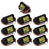 XML Battery (10 Pack) Lowes 253799 BBAT0063A TOPA 6200RP Unitech AA900MAH 3.6V Exitronix 10010037 6200-RP 3.6v 900mAh Ni-CD Battery Pack Replacement for Exit Sign Emergency Light