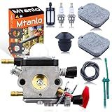 Mtanlo Upgrade Your For Stihl Leaf Blower with Complete Maintenance Kit For BG50, BG45, BG46, BG55, BG65, BG85, SH55, SH85 - Includes OEM Carburetor 4229 120 0650 and Accessories