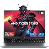 Light Gaming Laptop, ΑΜD Ryzen 7430U (Up to 4.3GHz), 16GB RAM 512GB SSD