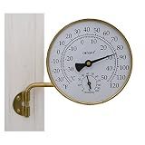 Conant Vermont 4" Dial Weather Station in Living Finish Brass (#TH6LFB)