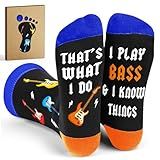Guitar Accessories - Guitar Socks For Men, – Cool Gifts For Men Funny Musician Presents, Gift For Musicians, Rock & Roll Stocking Stuffers, Christmas Presents For Him, Punk Rock Gifts