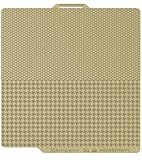 BIQU Designer Series Panda Build Plate for Bambu-Lab P1P/P1S/P2S/X1C/X1E/A1 [Honeycomb + Houndstooth] 257x257mm 3D Printers Spring Steel Removable Surface Platform