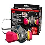 3M™ Multi-Purpose Quick Latch Reusable Respirator 65023QLH1-DC, OV/AG/P100, Mdm, 1-Fcpc, 1-pr of 60923 Crtrdg/Fltrs