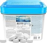 【1 Inch 5.5 Lbs】 Bromine Tablets for Spa Hot Tub Chemical Tabs Brominating Tablets Spa Hot Tub Chemical Sanitizer