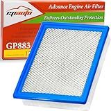 EPAuto GP883 (CA10262) Engine Air Filter, Replacement for Ford Expedition, F-150, F-250/F-350/F-450/F-550 Super Duty (Gas/Flex 2008-2016), Lincoln Navigator - Fits Select Models 2007-2025