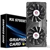 GPVHOSO Radeon RX 5700 XT 8GB Graphics Card GDDR6 2560SP 256bit Computer Graphics Cards GPU PCI-e 4.0 x16 HDMI/DisplayPort*3 Interface, Video Cards AMD for PC Gaming and Office, Support Up to 8K
