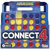 Official Hasbro Games Connect 4 Game (2025 Edition) | All-in-1 Storage, Carrying Case, Score Tracker | Ages 6+ | 2 Players | Family Games for Kids