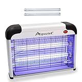 ASPECTEK Insect Killer, Bug Zapper, Powerful 20W Electronic Indoor Fly Zapper, Mosquito Killer-Indoor Use Including Free 2 Pack Replacement Bulbs