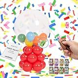 8-Pack Balloon Popper – Reusable Remote-Controlled Balloon Popping Tool for Weddings, Gender Reveals, Birthday Parties & Events | 30ft Range Wireless Coverage | Includes 2 Wireless Remotes