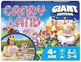 Spin Master Games, Candy Land Giant Edition, Preschool Game for Indoor & Outdoor Fun with Big Oversized Board, for Family and Kids, 2-4 Players, Ages 4 & Up