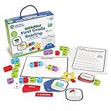 Learning Resources Skill Builders! 1st Grade Reading - 88 Pieces, Ages 6+ First Grade Learning Materials, Homeschool and Classroom Supplies, Reading Games for Kids