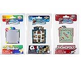 World's Smallest Board Games Bundle Set of 3 Blokus - Clue - Monopoly