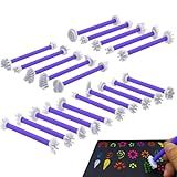 40 Petal Flower Floral Dotting Tools for Dot Painting, 40 Flower Petal Tools, Mandala Dot Art Tool for Rocks, Embosssing Tools for Painting Dots