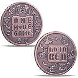 LParkin Ultimate Gamer Gift for Men - Double Sided Decision Maker Coin for Boyfriend, Husband & Gamers | Stress-Relieving Gaming Accessories for Birthday, Christmas & Valentines Day