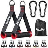 Gym Exercise Handles, Replacement Fitness Equipment for Strength Trainer, Cable Machine and Resistance Band Handles, Home Gym Add On Equipment