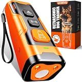 QVNNVQ Stop Dog Barking Fast & Safely, Ultrasonic Bark Deterrent for Indoor Outdoor Use, Anti Barking Device for Dogs with 4 Modes, 35ft Range, Easy to Use No Bark Device for a Quieter Home