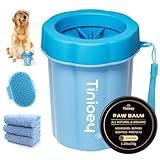 Tinioey Dog Paw Cleaner for Dogs, Dog Paw Washer, Muddy Paw Cleaner, Pet Foot Cleaner, Dog Paw Protector Kit