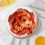Domestic Seafood Lobster Meat - 4 Pounds (4 lbs) Cooked Fresh Frozen Cold Water Claw and Knuckle Lobster Meat from Maine - Rich in Protein, Omega-3, Vitamins, and Minerals