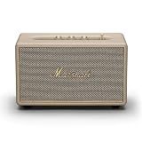Marshall Acton III Bluetooth Home Speaker - Loud Stereo Sound with Bass and Treble Controls | Plug-in Powered | 3.5mm Aux Input - Cream
