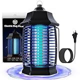Bug Zapper Indoor, Fly Zappers Electric Mosquitoes Insect Gant Fruit Flies Moth Traps with 4200V for Home Living Room Bedroom Kitchen Backyard Patio Garage Office Camping