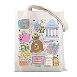 Banker Tote Bag Banker Gifts Funny Banker Gift Financial Analyst Gifts Loan Officer Gift Lender Gift Mortgage Consultant Gift