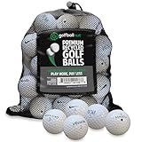 GolfBall Nut - 48 Used Golf Balls – Recycled Store Line Assorted Mix for Practice & Play – Good Condition – Includes Mesh Bag – Budget-Friendly & Sustainable Golf Balls