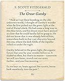 F. Scott Fitzgerald - The Great Gatsby - 11x14 Unframed Typography Book Page Print - Great Gift for Twentieth-Century Literature Fans Under $15?