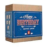 Gourmet Birthday Coffee Gift Set for Men & Women - 7 World's Finest Single Origin Specialty & Organic Coffees in Innovative Brewers | Sampler Box for Coffee Lover to Brew & Enjoy Anytime, Anywhere